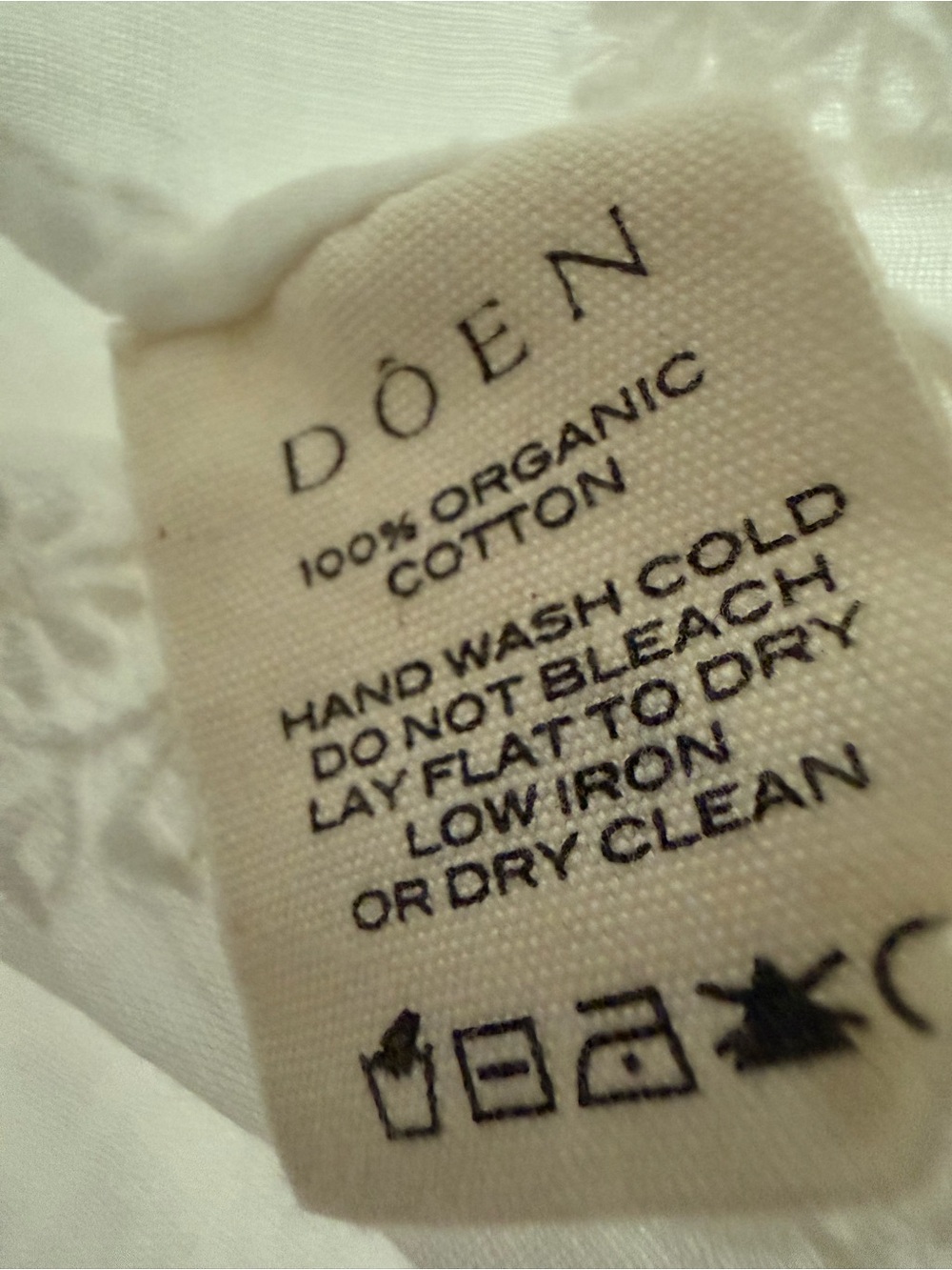 Doen Pomeline top in salt RARE - Picture 6 of 6